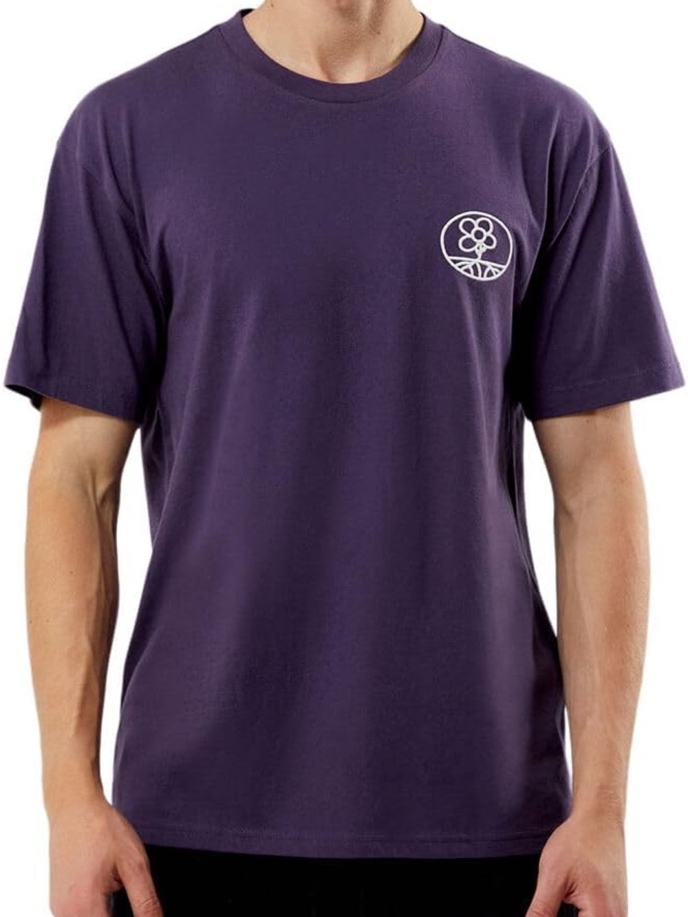 PacSun PS Basics Mens Circle Embroidered T-Shirt